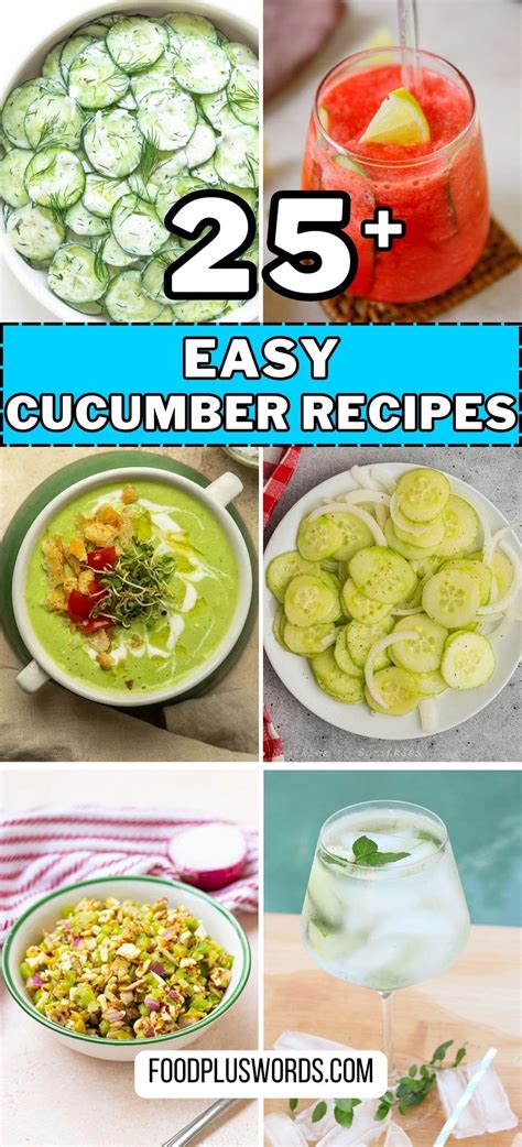 30 Cucumber Recipes That'll Make You Say "Now, That's One Cool Veggie!"