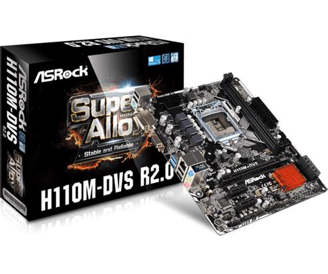 ASRock H110M DVS R2 0