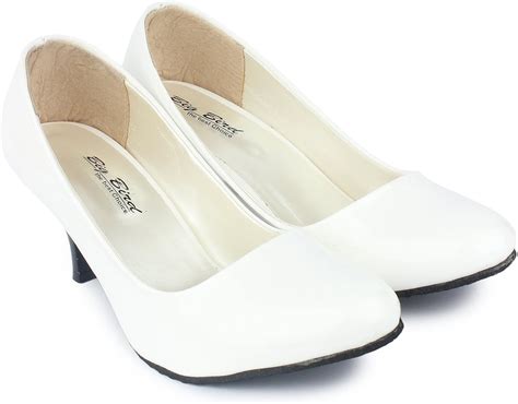 Buy Big Bird Womens White Heel Bellies At