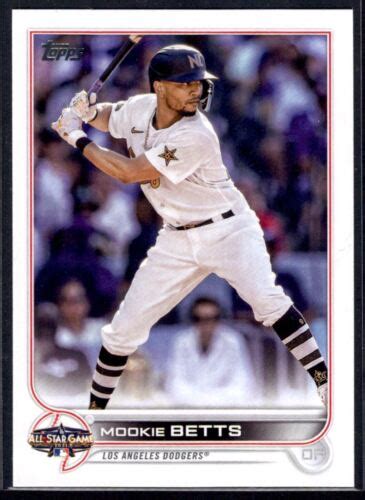 Topps Update Mlb All Star Game Mookie Betts Los Angeles