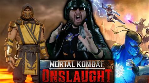 Mortal Kombat Onslaught Initial Gameplay Review How To Download