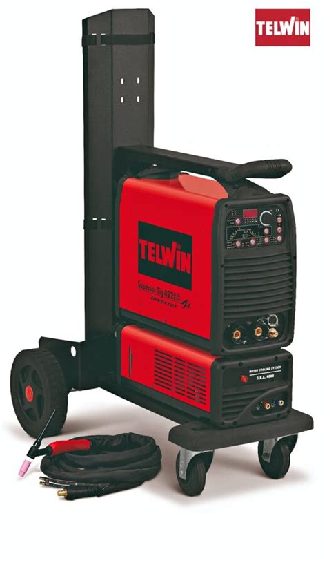 Telwin SUPERIOR TIG 422 AC DC HF LIFT 400V AQUA metināšanas iekārta