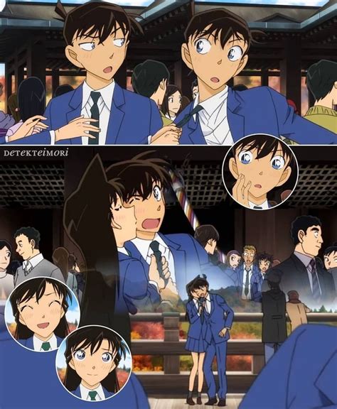 An Anime Scene With Two Men In Suits And One Woman In A Suit Talking To