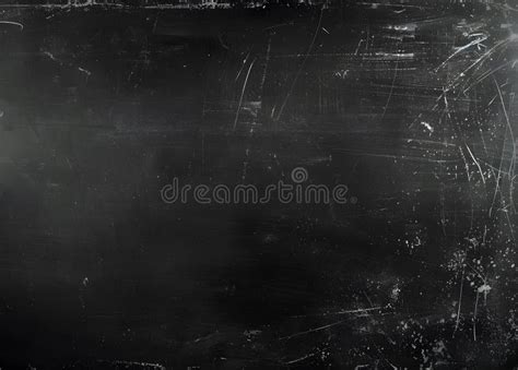 Blackboard Texture Background With Chalk Smudges Stock Illustration