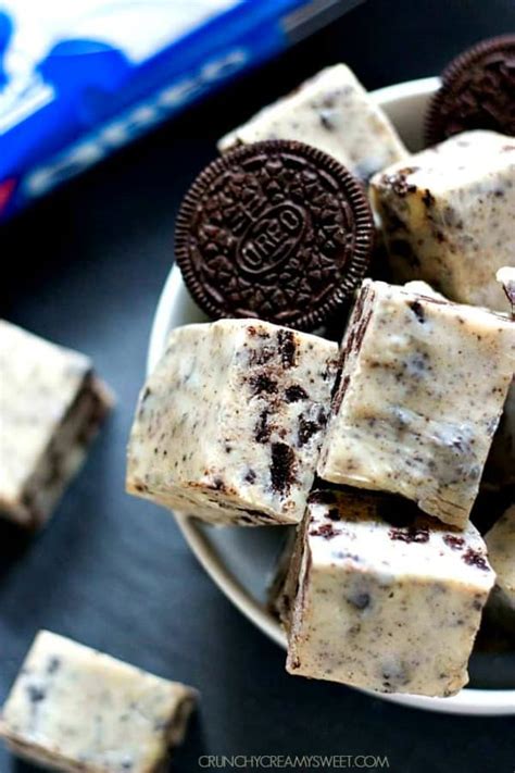 Easy Oreo Fudge Crunchy Creamy Sweet