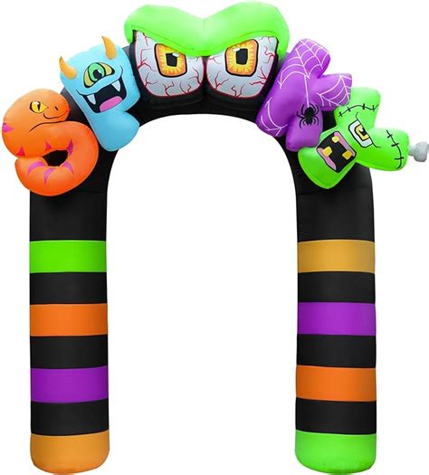 Amazon Holidayana Halloween Inflatables Large 9 Ft Spooky Archway