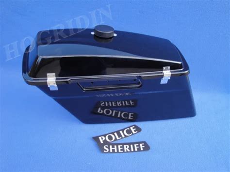 Harley Davidson Police Cop Touring Saddlebag Electra Glide Road Glide