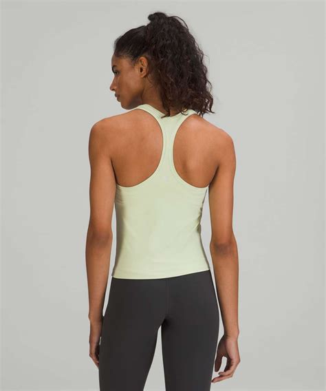 Lululemon Cool Racerback Short Tank Top Nulu Creamy Mint Lulu Fanatics