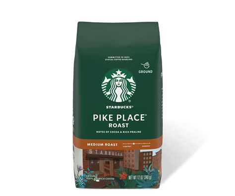 Pike Place Roast Ground Starbucks Coffee At Home