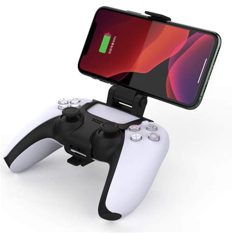 Smartphone Holder Clamp Mount for PS5 controller - 180 degrees ...