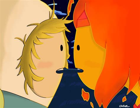 Finn And Flame Princess Kiss