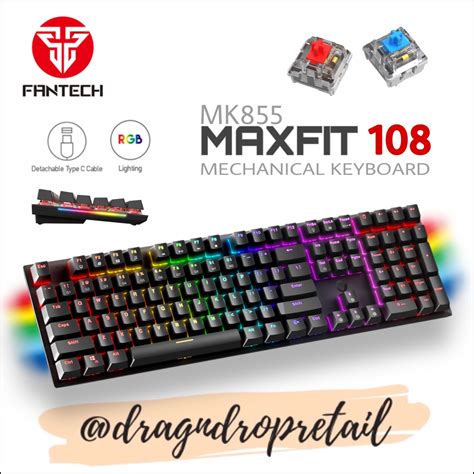 Fantech Maxfit Mk Rgb Mechanical Gaming Keyboard Lazada Ph