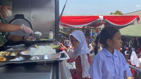 Dapur Lapangan Kodam II Sriwijaya Masuk Sekolah Gerakan Penurunan