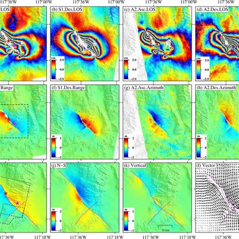 Coseismic Displacement Fields Of The Ridgecrest Earthquake