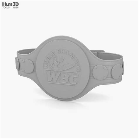 WBC Heavyweight Champion Belt 3D model - Download Sports Equipment on ...