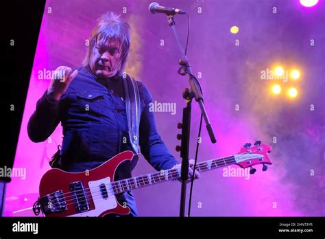 Southampton Uk 12th Feb 2022 Bassist Mick Couch Formerly From The