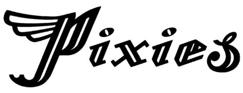 Pixies Logo Vinyl Decal Sticker