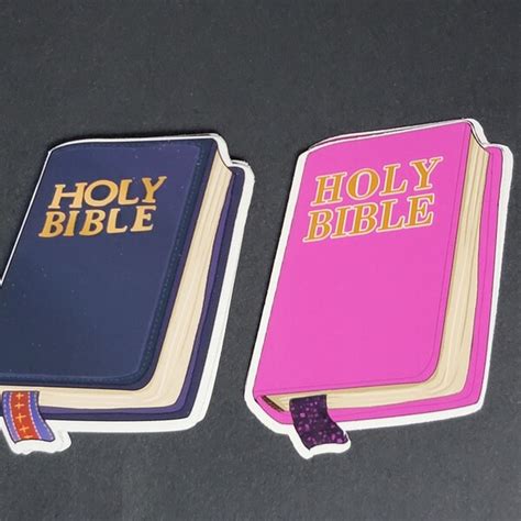 Pink Bible Etsy