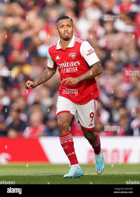 Arsenal S Gabriel Jesus During The Premier League Match At The Emirates