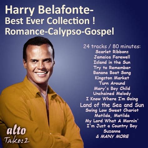 Harry Belafonte His Best Ever Romance Calypso Spirituals Opera