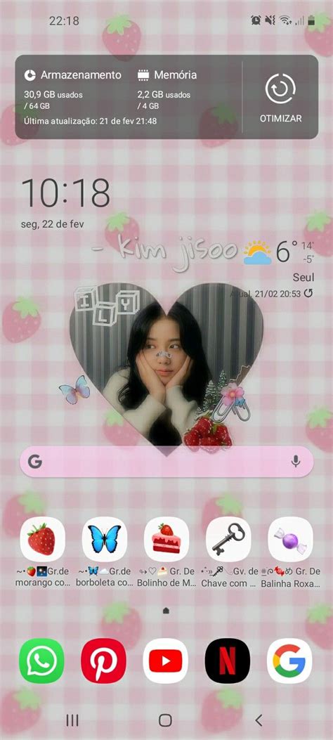 Pin De Celeste Poulain Em Homescreen Ideas Samsung Ideias De