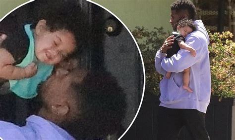 Usher Is A Devoted Dad To Baby Daughter Sovereign On Outing In La With