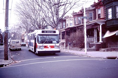 Septa Amg Trackless Trolley On Rt75 Phila1983 Amg Bus Vehicles