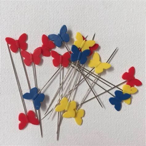 Pcs Pack Butterfly Pin Patchwork Pins Sewing Pin With Box Diy