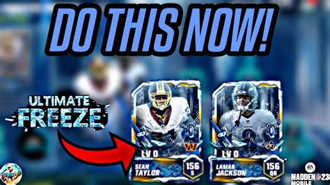 Do This In The Ultimate Freeze Promo Super Important Madden Mobile