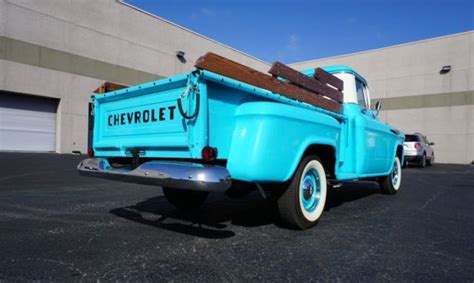 1957 Chevy 3200 Long Bed Restored South Florida Pickup Truck