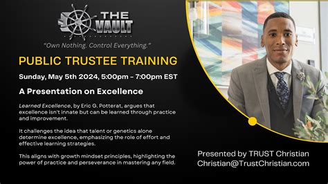 Sunday Trustee Training Learned Excellence Recap For Trustees Youtube