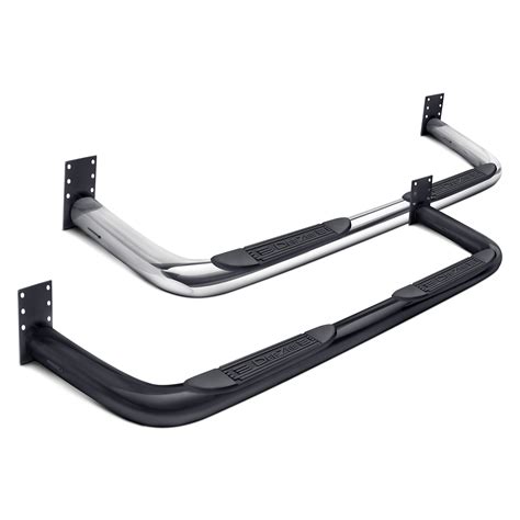 Dee Zee Ford F Cab Length Round Nerf Bars