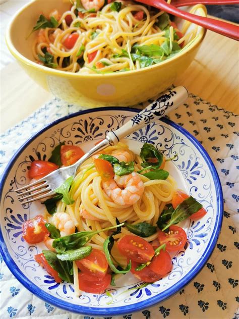 Italian Cold Spaghetti Salad with Shrimp – The Pasta Project