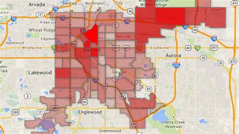 Denvers Neighborhoods With The Least And Most Crime Fox31 Denver