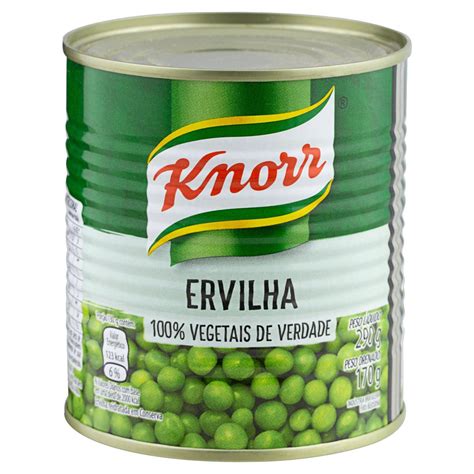 Ervilha Em Conserva Knorr Lata 170g Supermercado Canteiros Qe 44