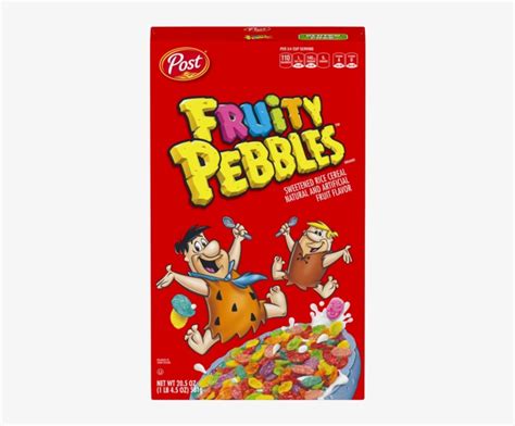 Fruity Pebbles Fruity Pebbles - Fruity Pebbles Cereal Box - 600x600 PNG ...