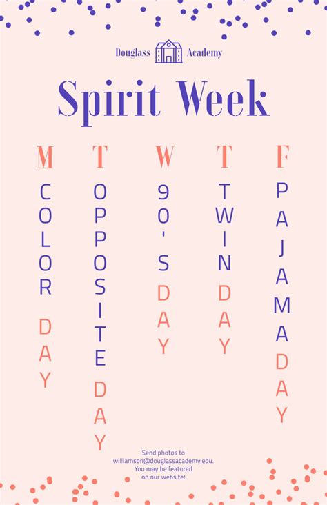 ideas   spirit week memorable   school