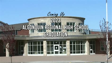 2023 Algonquin Regional High School Graduation : Northborough Cable ...