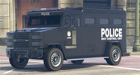 LSPD RCU Riot Control Unit Brute Police Riot Truck Livery 4K GTA5