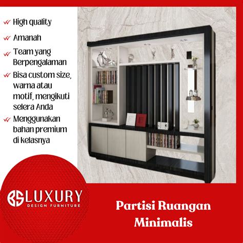 Jual Partisi Sekat Ruangan Minimalis Modern Shopee Indonesia