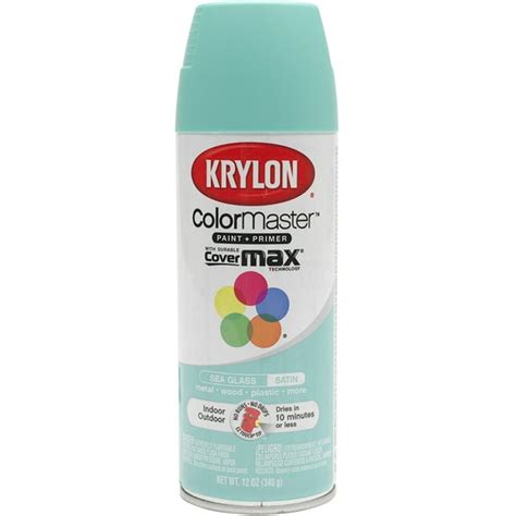 Krylon Colormaster Spray Paint Sea Glass