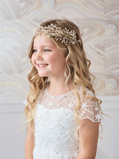 First Communion Crown Tiara Veils