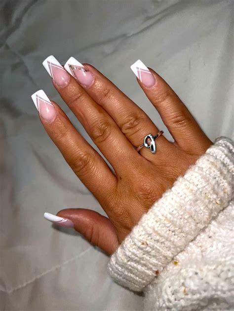 French Tip Manicure White Tip Nails French Tip Nail Designs French