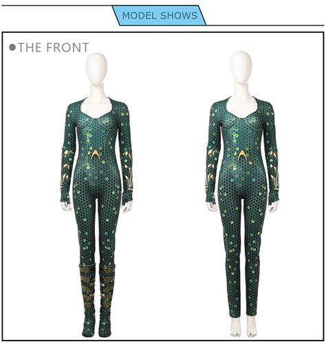 Aquaman Cosplay Costume Women Mera Costume | WISHINY