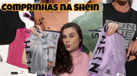 COMPRINHAS NA SHEIN blusas básicas roupas de academia YouTube