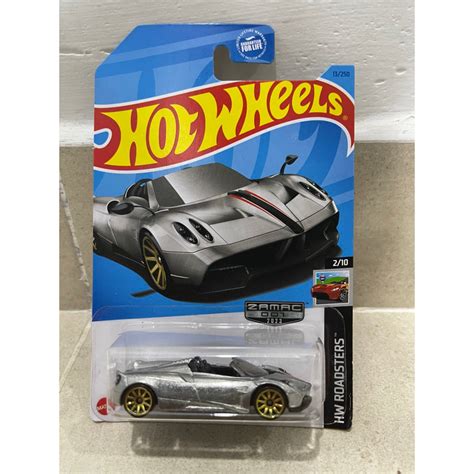 Xe Mô Hình đồ Chơi Cơ Bản Hotwheels 1 64 Zamac 17 Pagani Huayra