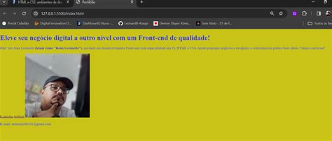 Projeto Exercicio Unidade 4 Praticando HTML E CSS Ambientes De