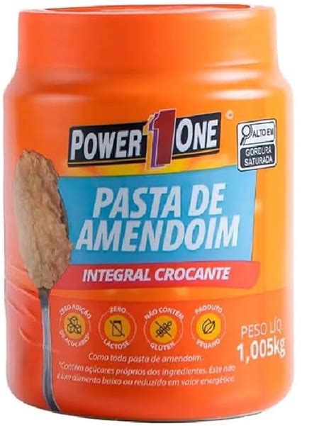 Pasta De Amendoim Integral Crocante 1 005kg Power One