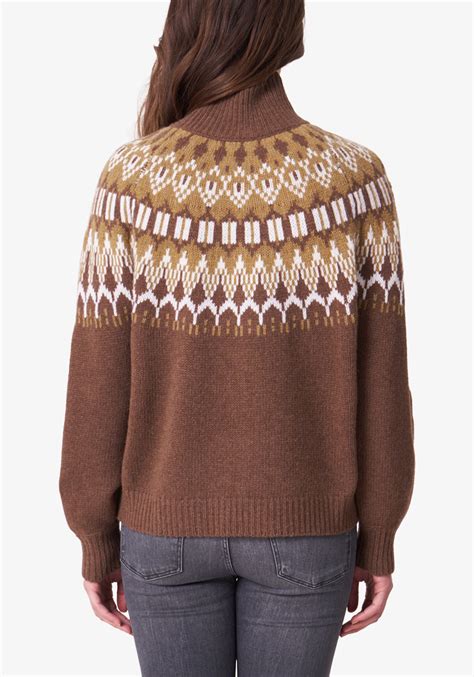 Intarsia Roll Neck Morgan Clare