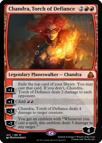 Mtgnexus Chandra Torch Of Defiance